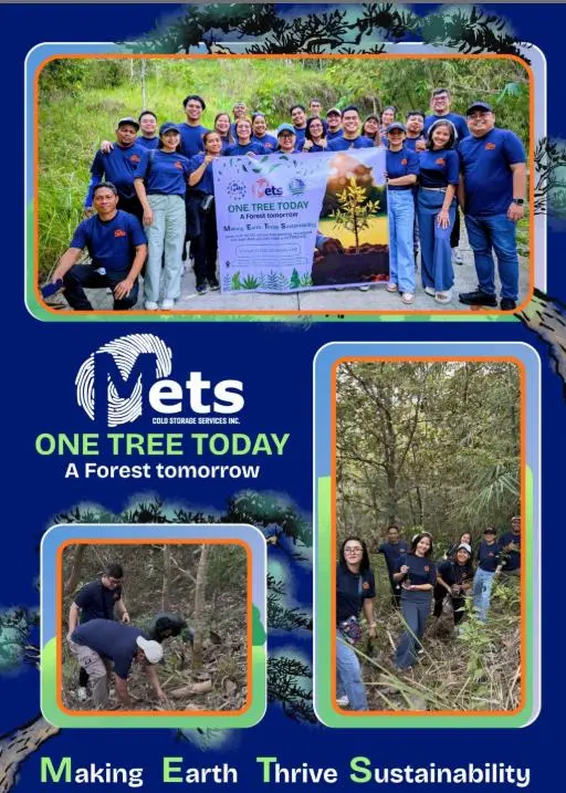 METS Launches “One Tree Today, A Forest Tomorrow” Initiative in CDO, Reinforcing Sustainable Cold Storage in the Philippines